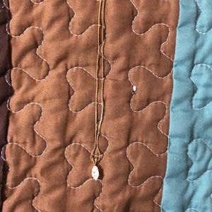 Gold Necklace with diamond